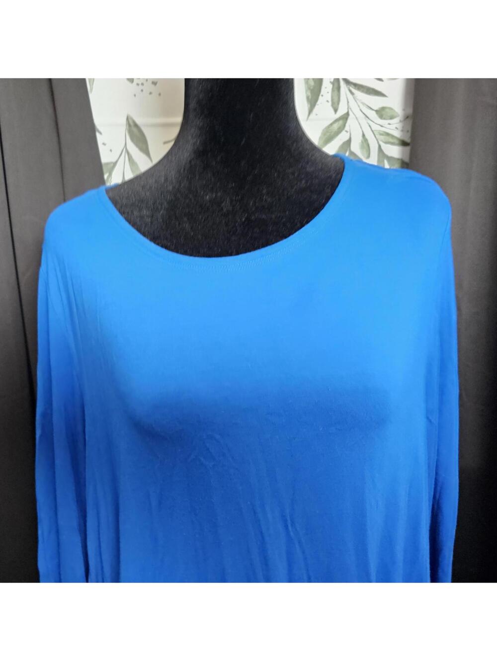 Eileen Fisher Dress Royal Blue Womens Size L
